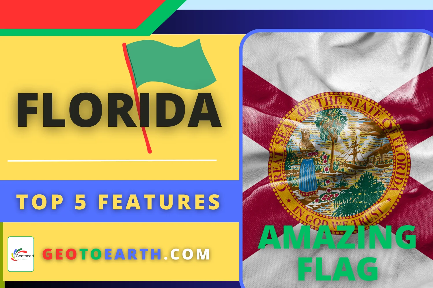 Fly High with Pride: Discover the Florida Flag’s Rich Heritage | 1 Click Me!”